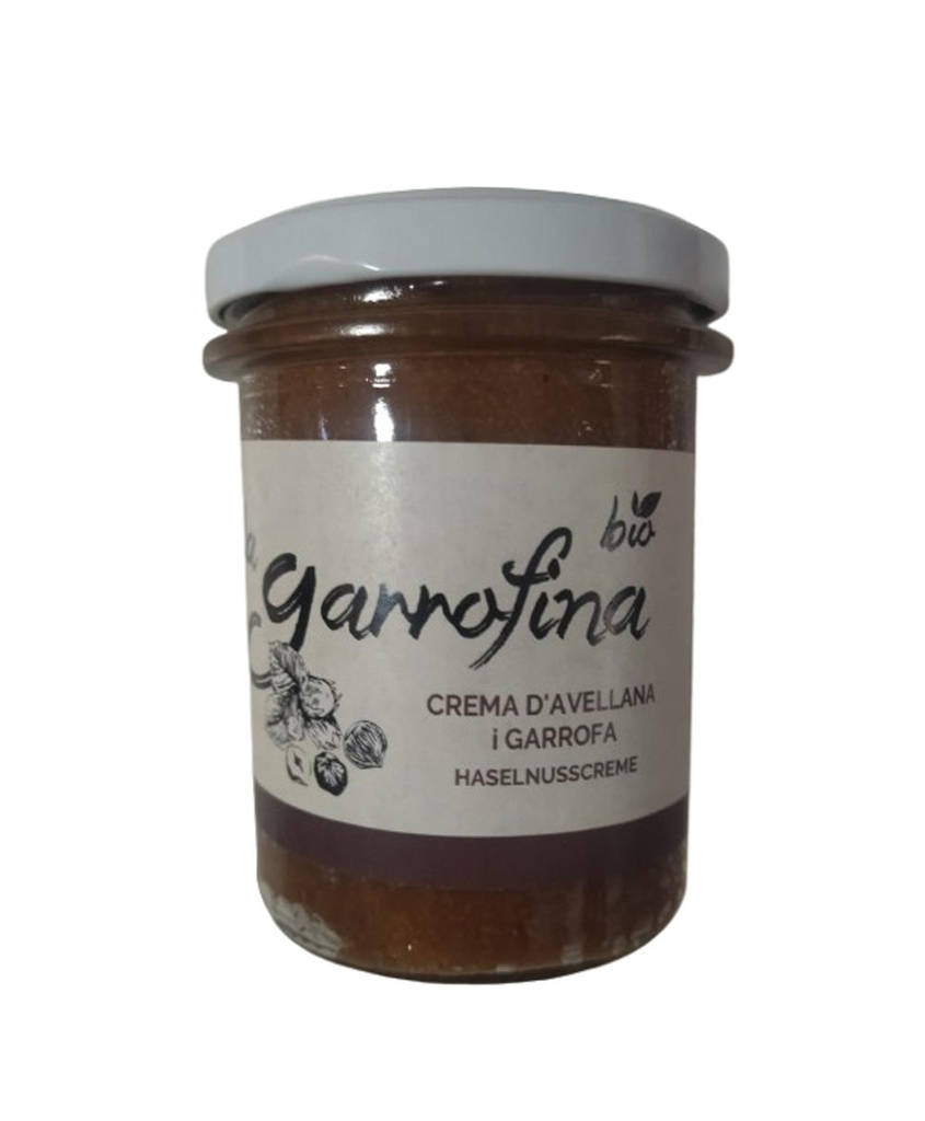 CREMA AVELLANA I GARROFA 200gr LA GARROFINA