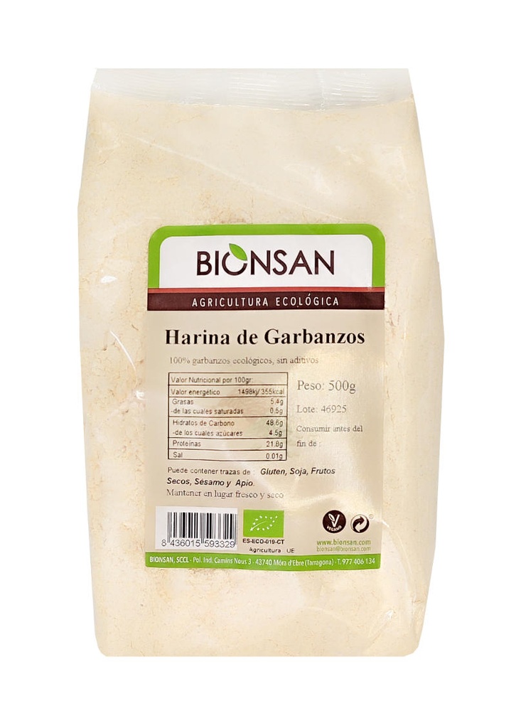 FARINA DE CIGRONS 500GR BIONSAN