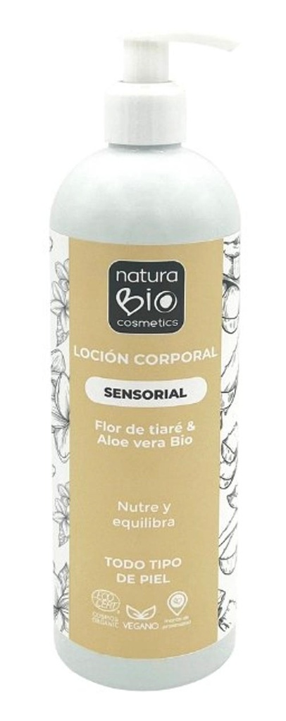 LOCIO CORPORAL SENSORIAL 500ml NATURABIO