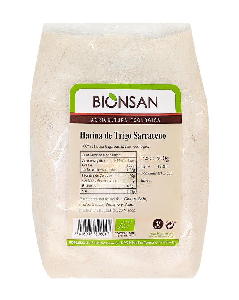 FARINA DE FAJOL 500gr BIONSAN