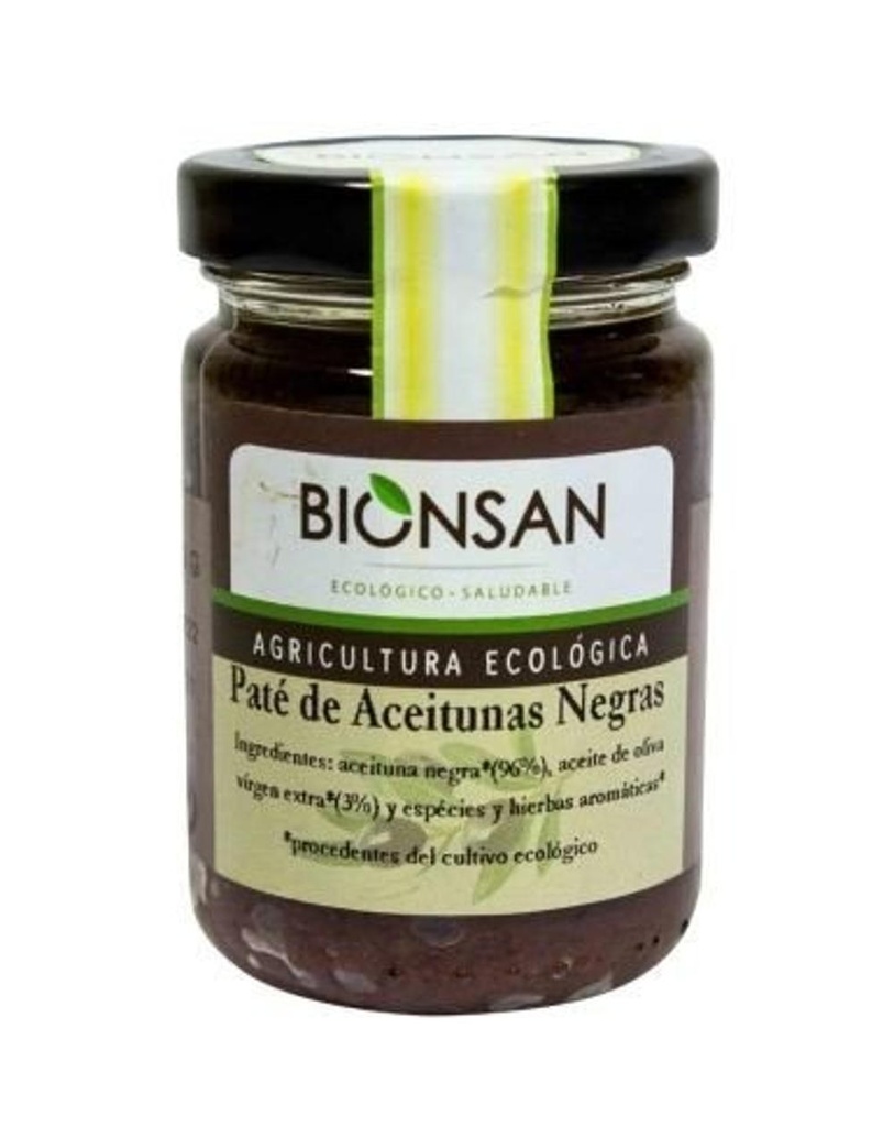 PATE OLIVES NEGRES 140gr BIONSAN