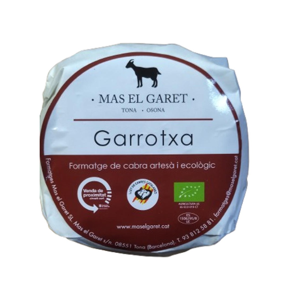 FORMATGE CABRA ECO GARROTXA MAS GARET