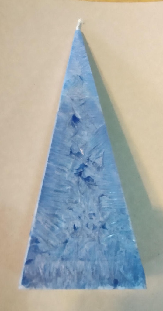 ESPELMA CERA VEGETAL PIRAMIDE BLAUA