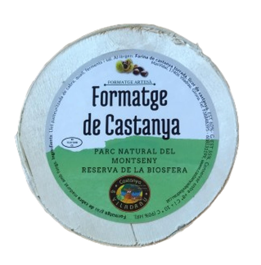 FORMATGE DE CASTANYA CREMÒS UNITAT VILADRAU