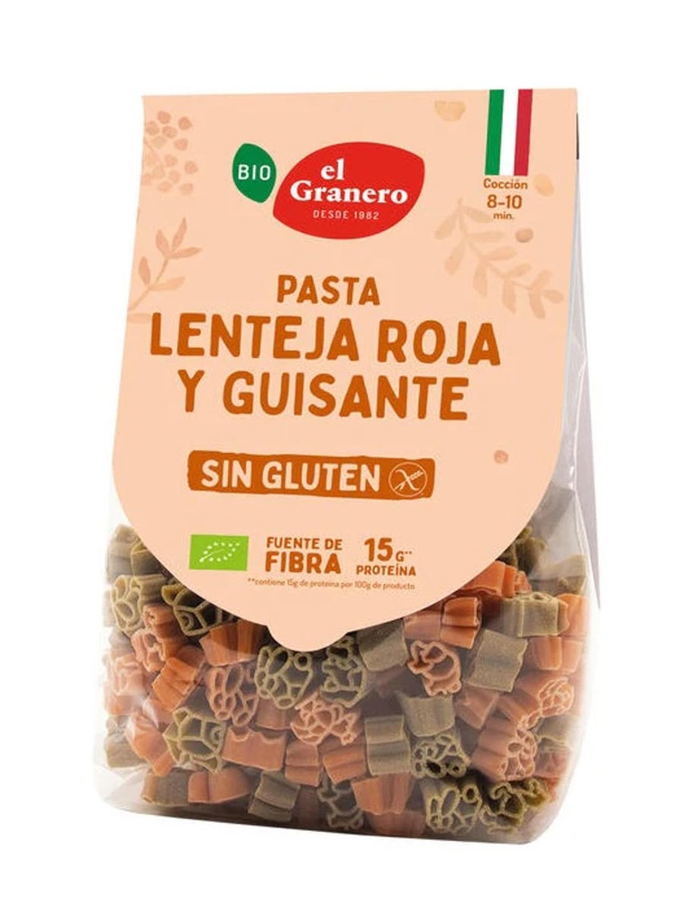 PASTA LLENTIA I PÈSOL BIO 250gr EL GRANERO