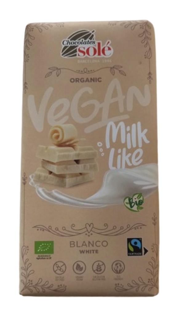 XOCOLATA VEGANA BLANCA ECO 90g SOLE