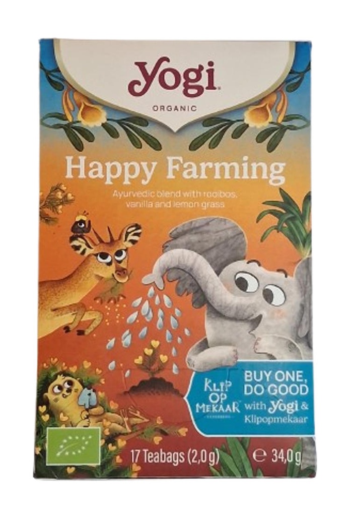 YOGI TEA HAPPY FARMING 17 bosses BIO