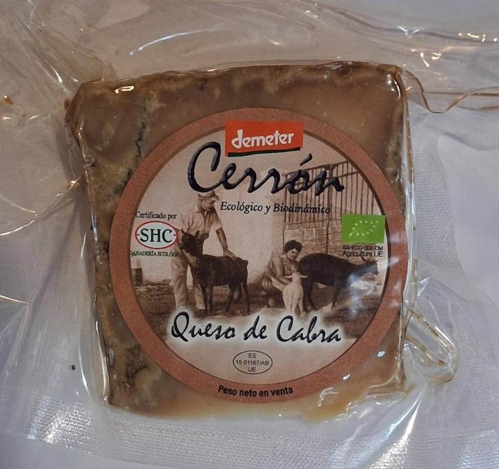CUNYA CABRA ECO 250gr MADURAT BIODINAMIC CERRÓN