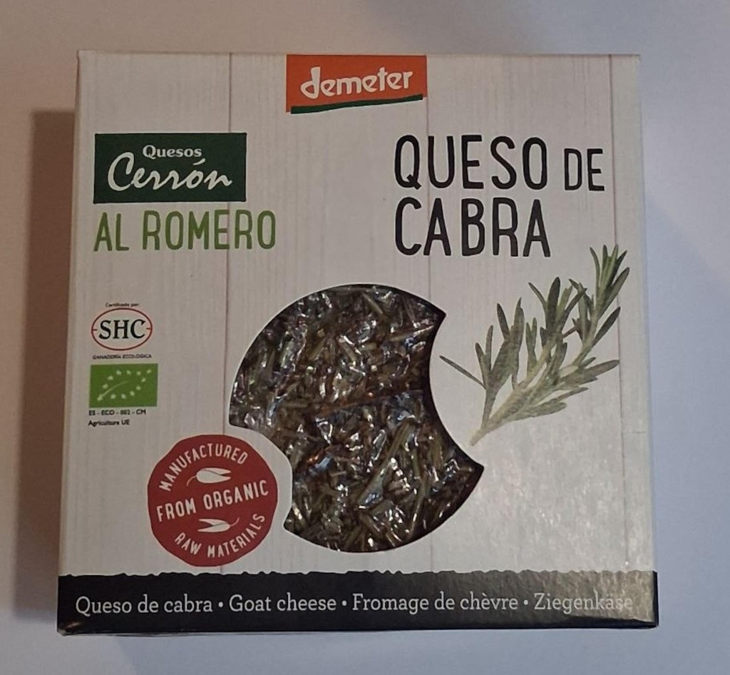 FORMATGE CABRA ECO MINI MADURAT AL ROMANÍ CERRÓN