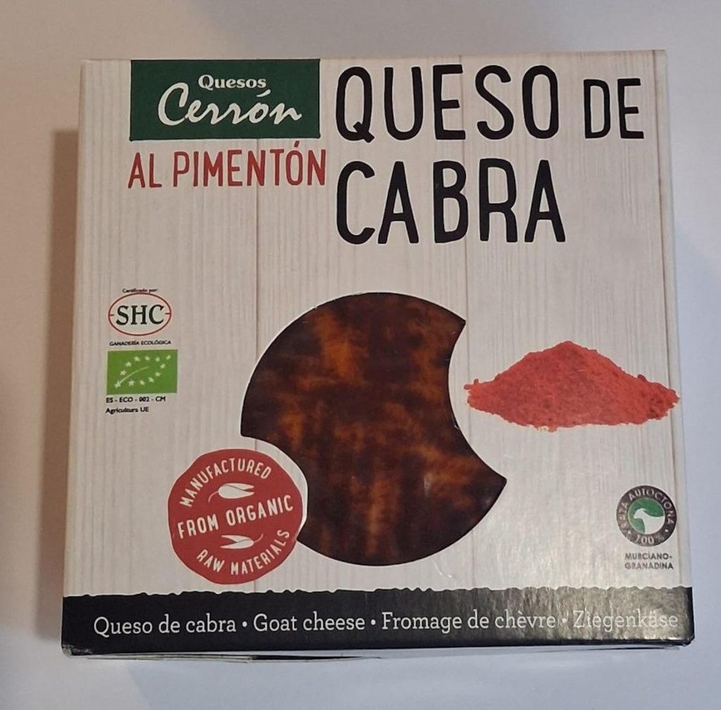 FORMATGE CABRA ECO MINI MADURAT AL PEBRE VERMELL CERRÓN