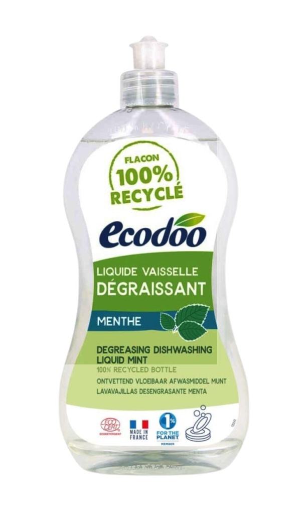 RENTAVAIXELLES DESENGREIXANT MENTA 500ml ECODOO