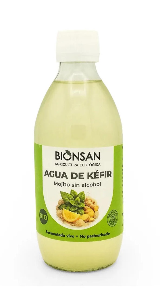 AIGUA DE KÈFIR MOJITO 330ml BIONSAN