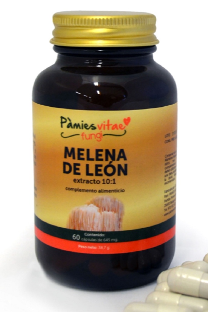 CABELLERA DE LLEÓ 60càps PÀMIES VITAE