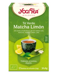 [242911232] YOGI TEA TE VERD MATXA LIMONA