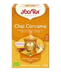 [241505238] YOGI TEA CHAI CURCUMA 17 bosses BIO