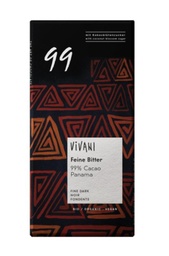 [230104238] XOCOLATA NEGRA 99% 80gr VIVANI