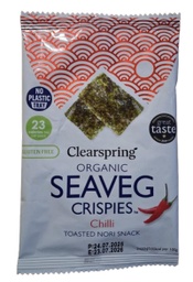 [403008232] SNACK ALGUES NORI XILI BIO 4gr CLEARSPRING