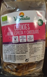 [2503231] COOKIES CIVADA, ESPELTA I XOCO 140G BIO VEGETALIA