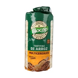 [121206238] TORTITES D´ARROS MULTICEREALS 200GR FAMILI BIOCOP