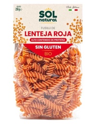 [4107043] FUSILLI LLENTIA ROJA 250gr SOLNATURAL