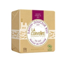 [3182612701067] SABO PASTILLA BIO FULLA DE FIGUERA 100gr LA CORVETTE   