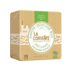 [3182612701166] SABO PASTILLA BIO AMETLLA DOLÇA 100gr LA CORVETTE