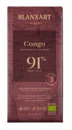 [23270323] XOCOLATA NEGRA CONGO 91% 75g BLANXART