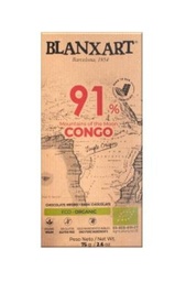 [23270323] XOCOLATA NEGRA CONGO 91% 75g BLANXART