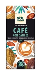 [411711231] TABLETA DE CAFÈ AMB DÀTILS 70g SOL NATURAL