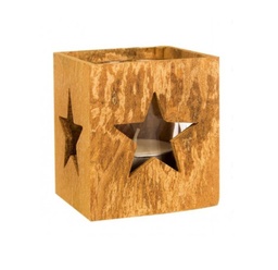 [6920025247] PORTA-ESPELMA QUADRAT DE FUSTA DE CANYELLA I ESTRELLA LRN