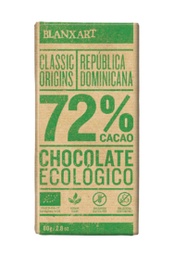 XOCOLATA NEGRA REPÚBLICA DOMINICANA 71% 80g BLANXART