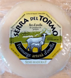 [1492305231] FORMATGE OVELLA SEMI MADURAT SERRA DEL TORMO A PES