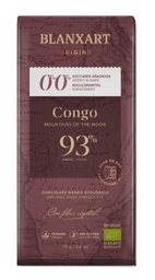 [792702251] XOCOLATA NEGRA CONGO 93% S/SUCRE 75g BLANXART
