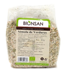 [2107253] SEMOLA DE VERDURES 400gr BIONSAN
