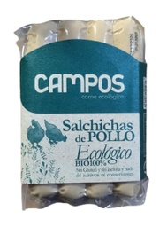 FRANKFURT POLLASTRE BIO S/GLUTEN 250gr CAMPOS