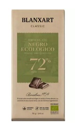 [251125] XOCOLATA NEGRA CLÀSSIC 72% 75g BLANXART